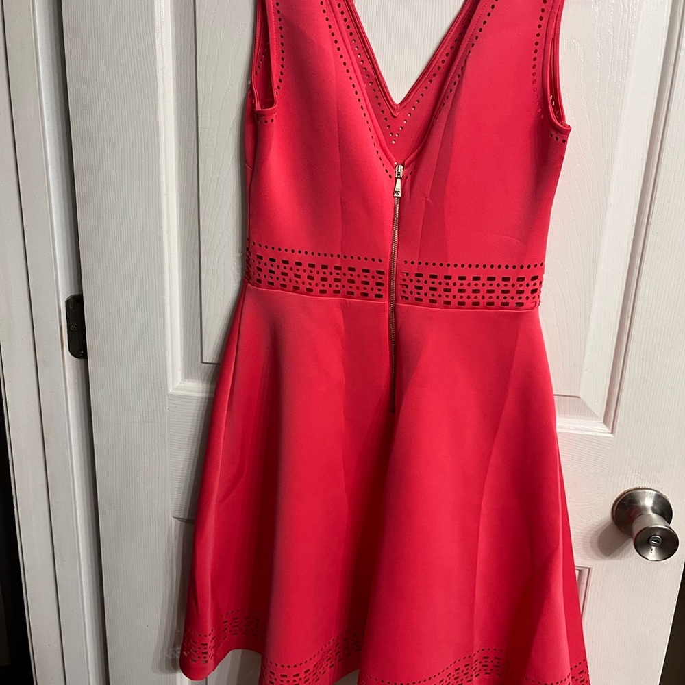 Guess Vibrant Coral Dress - Picture 3 of 5